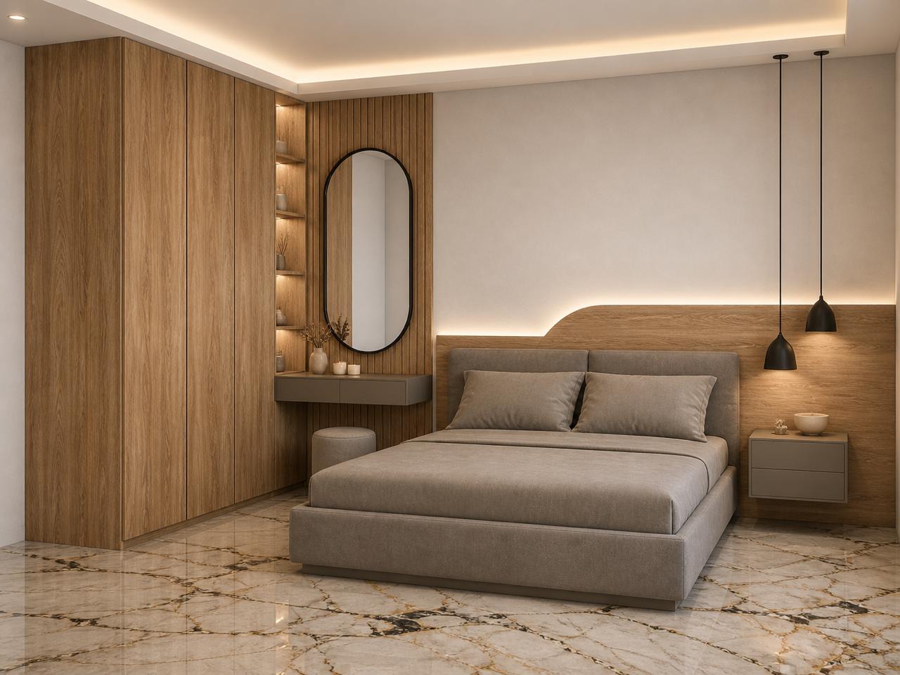 Remodelación de dormitorio moderno en Cali — RenovArte Inspira