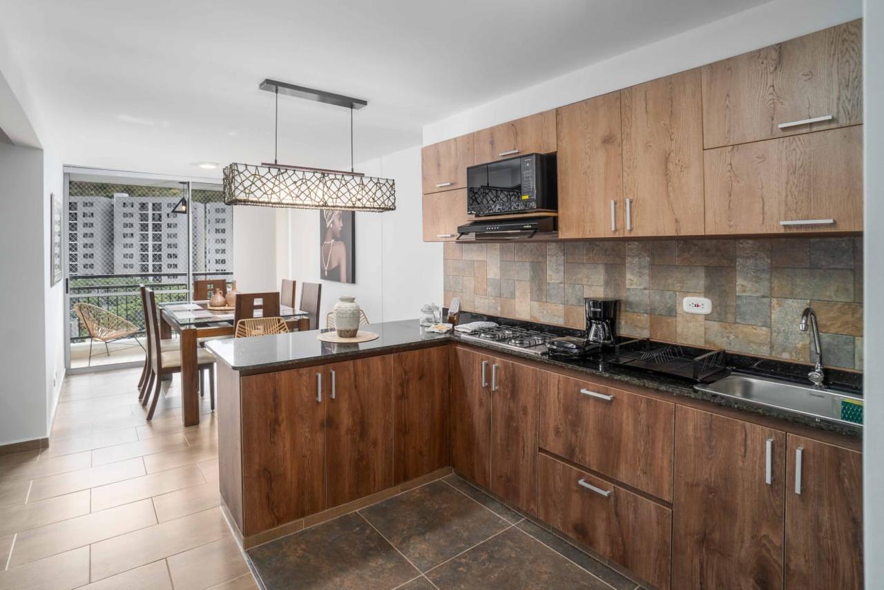 Cocina integral en madera